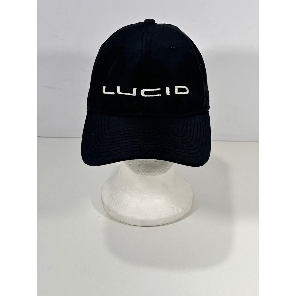 New Era Lucid Motors 9FORTY Black Perforated Adjustable Baseball Cap Hat OSFM